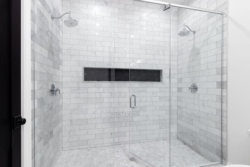 Contemporary Glass Shower Walls